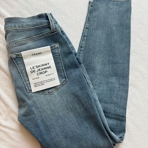 NWT Frame Denim Le Skinny de Jeanne Crop 27